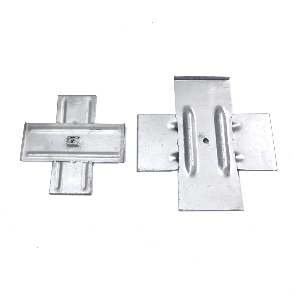 16 X 16 galvanized Cross Plate Anchor China Manufacturer