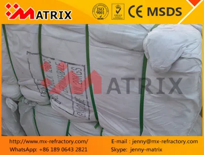 Insulation materials ceramic fiber spun/blowing bulk