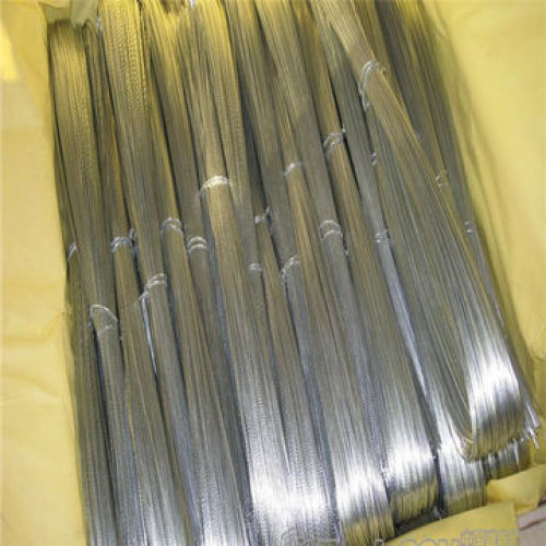 Miękki przewód wiążący ocynkowane żelazo drut prosty