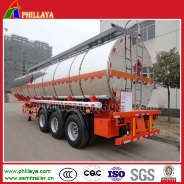 Diesel Fuel Oil Strage Tanker Stainless Steel Tank Semi-Trailer