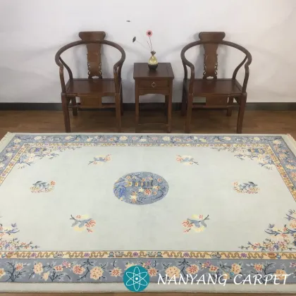 6'x9' Contemporary Wool Area Rugs Hand Woven Rug