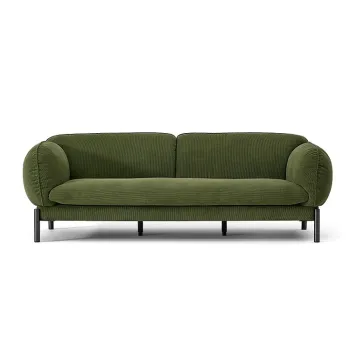 Nordic Retro Corduroy Duoer Sofa for Modern Small Apartments