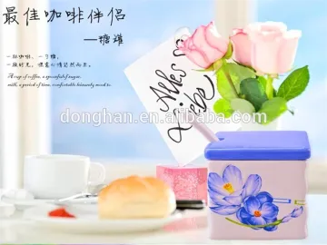 high quality wholesale porcelain honey pot with lid in China