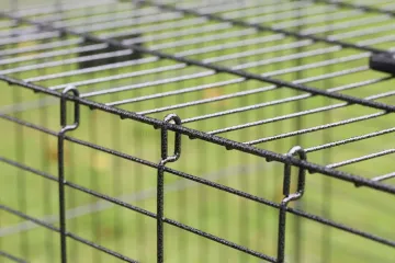 Foldable Iron Pet Carrier Cage for Dogs and Cats