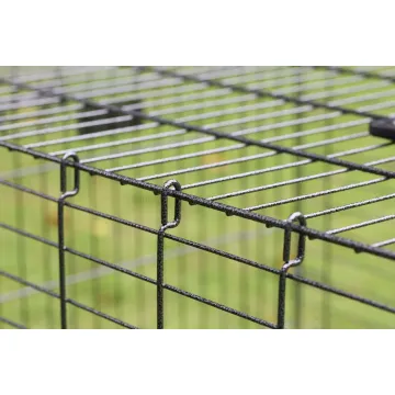 Foldable Iron Pet Carrier Cage for Dogs and Cats