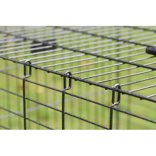 Foldable Iron Pet Carrier Cage for Dogs and Cats