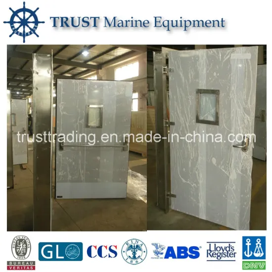 Marine A60 Fireproof Gastight and Weathertight Steel Door