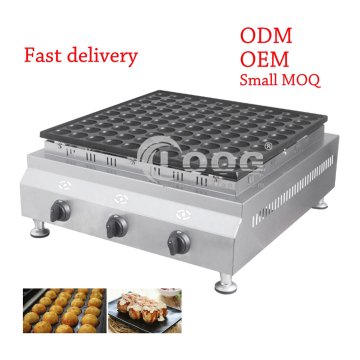 Gewerbe Gas Holländer Pofertjes Grill - Mini -Pfannkuchen -Maschine aus Edelstahl