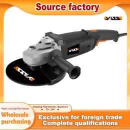 Durable Electric Angle Grinder with Strong Motor Power