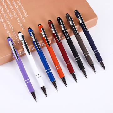 SHULI Promotional Custom 2 in 1 Capacitive Multi Function Ball Pen