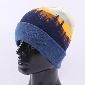 Korean Acrylic Knitted Beanies with Customized Logo