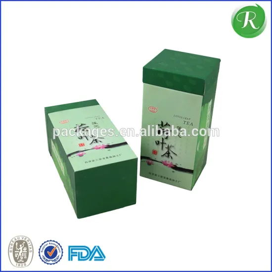 cornstarch custom compostable biodegradable paper box packaging