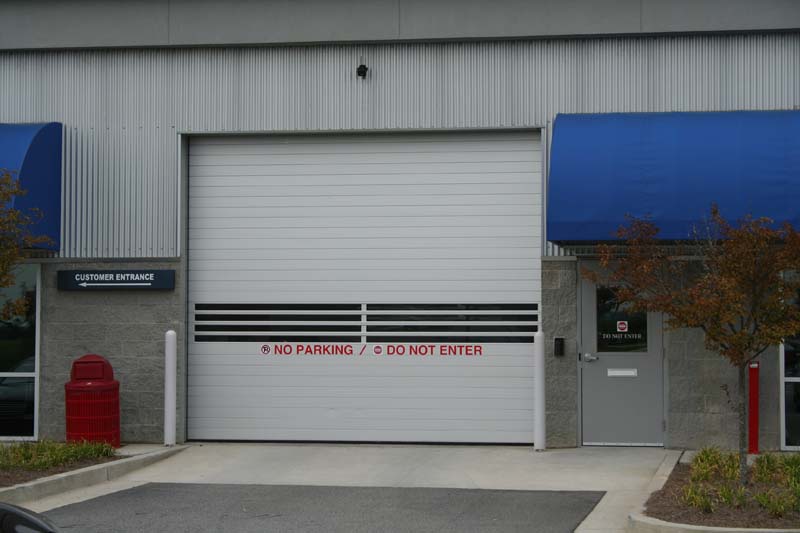 Hard Metal Fast Roller Shutter Door