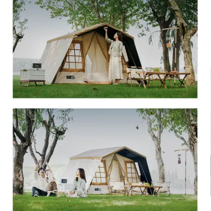 Luxury Waterproof Family Tent for Camping and Mountaineering