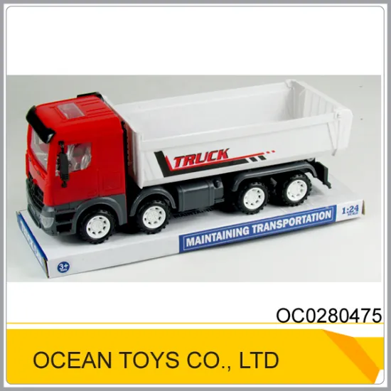 Hot sale cheap plastic toy trucks friction car game for kids OC0280475