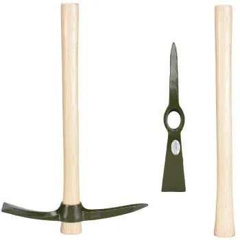 IN STOCK Carbon Steel Forged Pickaxe Garden Tool