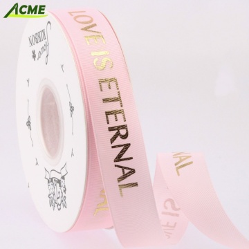 Colorful Double-Faced Printed Ribbon Satin Tape - Just for You