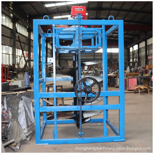 150CM Deep Earth Auger: 12HP Electric 380V Garden Digging Machine