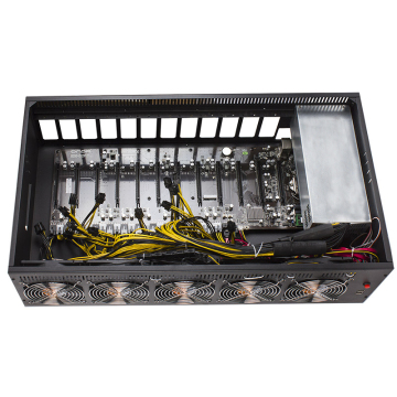 HOT 12GPU Server Chassis with B250 ONDA Motherboard: Ideal Enclosure for A2000, A4000, RX580 GPUs