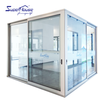 Superhouse Aluminum Sliding Corner Door Lift and Slide L Corner Aluminum Door