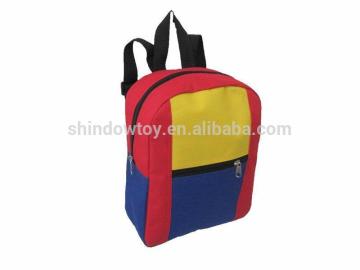 High quality cute color shape kids school backpack