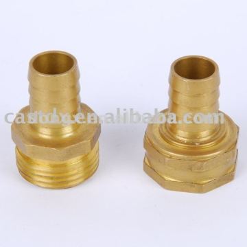 precision machining brass connector