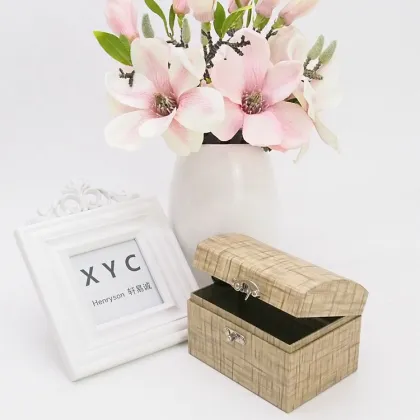 Custom song treasure shape dancing ballerina cosmetics music box