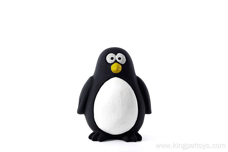 Pet Toy Sound Squeaky Penguin Latex Dog Toy