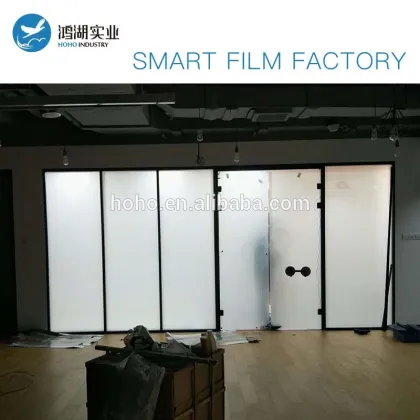 Magic glass film, switchable tinted glass film