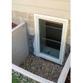 Thermal break aluminium hung basement windows