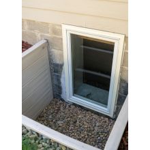 Thermal break aluminium hung basement windows