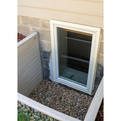 Thermal break aluminium hung basement windows