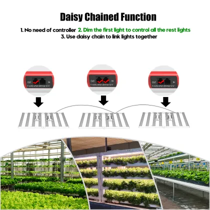 Sunlight 800W Grow LED Greenhouse Plant Lights
