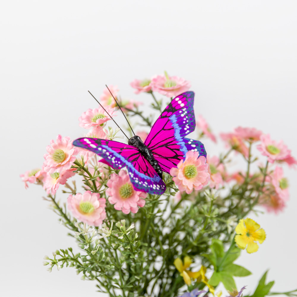 Butterfly craft with tissue paper