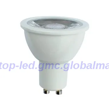 new style AC110V 5w Ra80 420lm GU10 dimmable COB led bulb