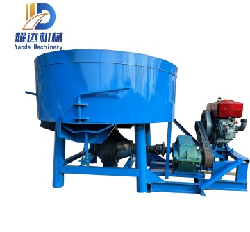Customized diesel mixer with wheels for mobility