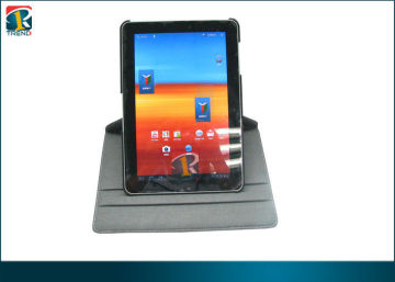 Stylish Pu Leather Tablet Protective Case With Hard Plastic Back Cover For P7510