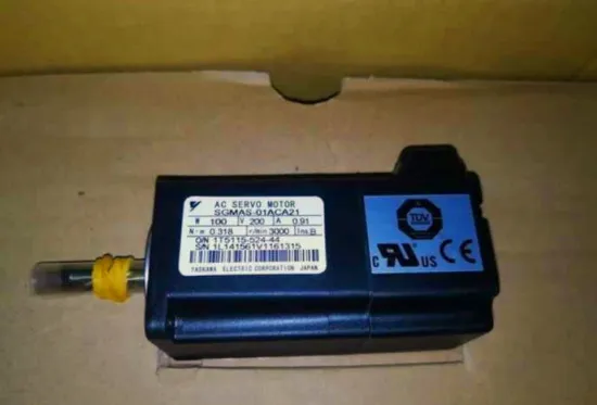 SGMAS-01ACA21 Yaskawa AC Servo 3 Phase AC Motor