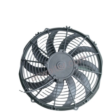 12v 24v curved electric fans 80w 11 inches