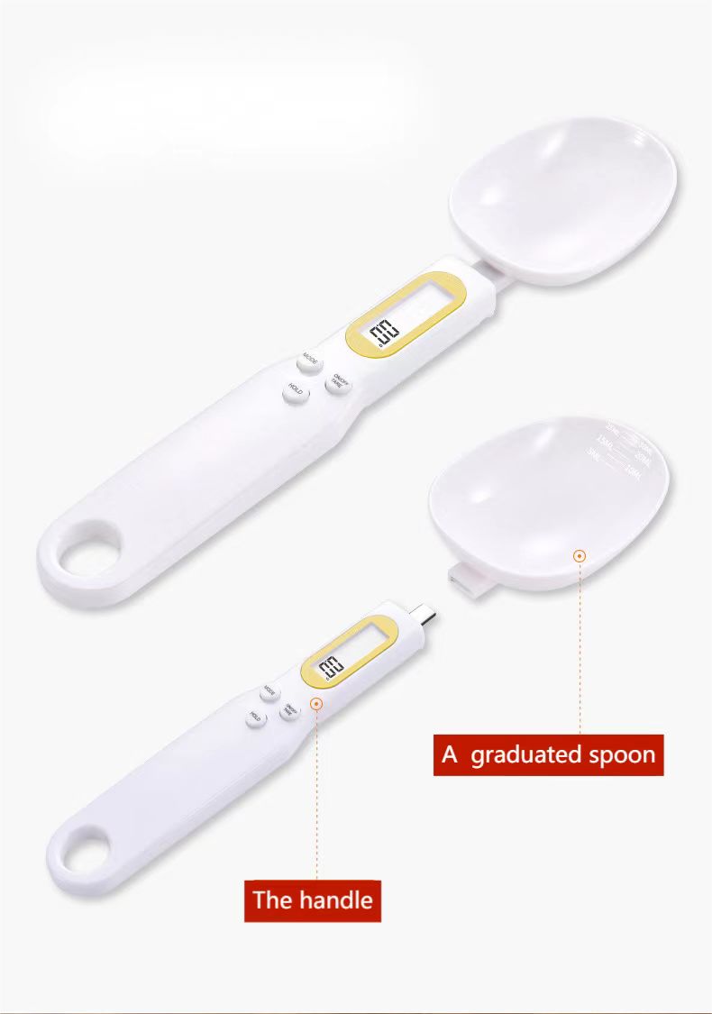 LCD display spoon scale