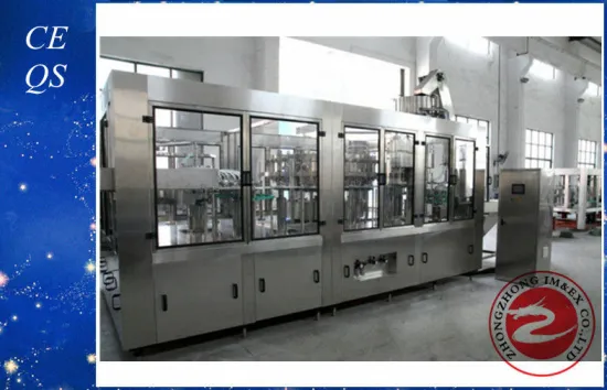 3 In 1 Automatic Carbonated Drink Washing Filling Capping Machine