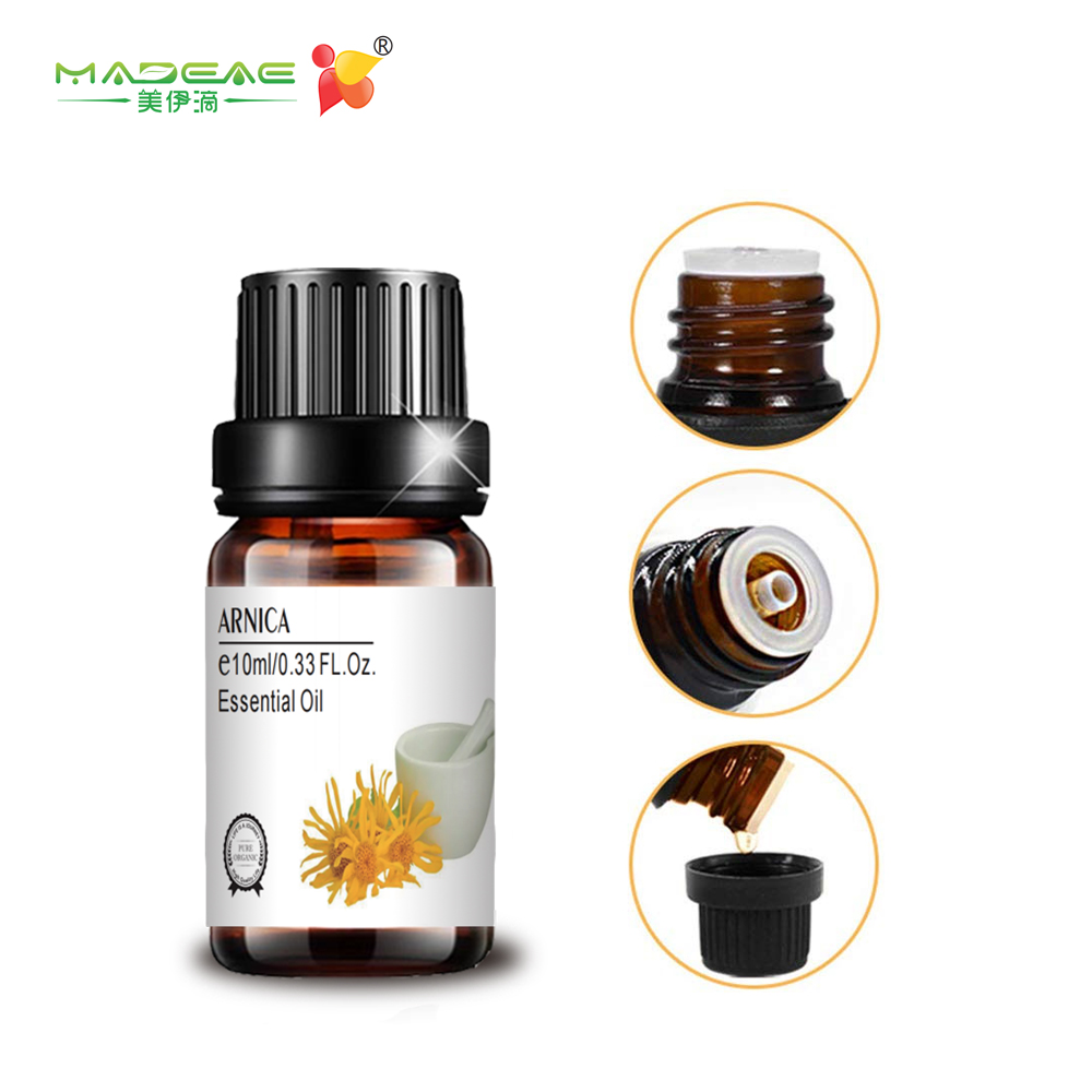 Label Pribadi Kelas Kosmetik Minyak Alami 10ml Minyak Arnica