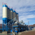 Stationary type HZS60 concrete batching plant