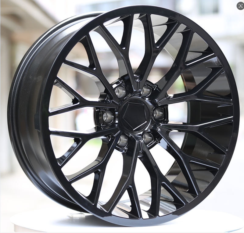 Premium 20-inch Gloss Black Painted Alloy Wheel