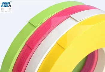 Price factory direct sale solid color customized width/ thickness/ color edge banding