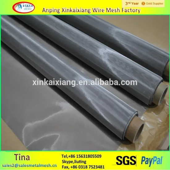 Alibaba China 304 Stainless Steel Wire Mesh/Iron Wire Mesh/Filter Wire Mesh
