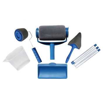 Trending 2023: 8 Piece Set Paint Tool Kit with Aluminum Pole and Multifunctional Roller Brush
