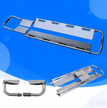 Whole Sale Emergency Portable Adjustable Ambulance Climbing Stair Wheelchair Folding Stretcher