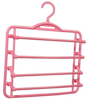 Plastic towel hanger