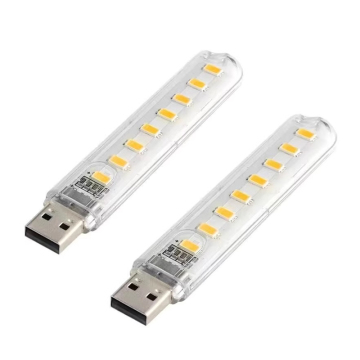 Lampu Malam USB: Lampu Meja Kecil Kreatif &amp; Laptop LED